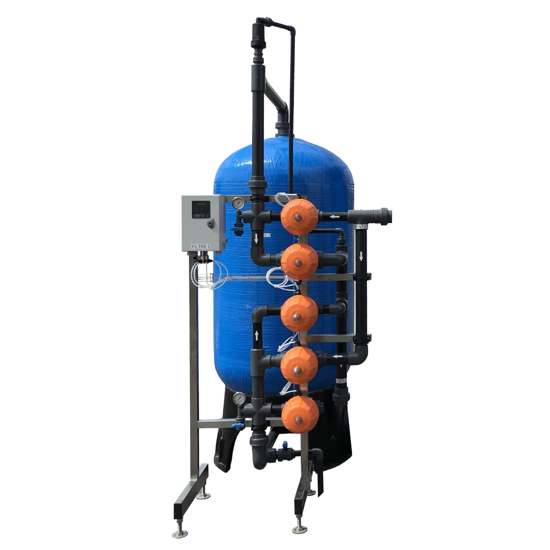 Dispositifs de traitement d'eau par filtration automatique